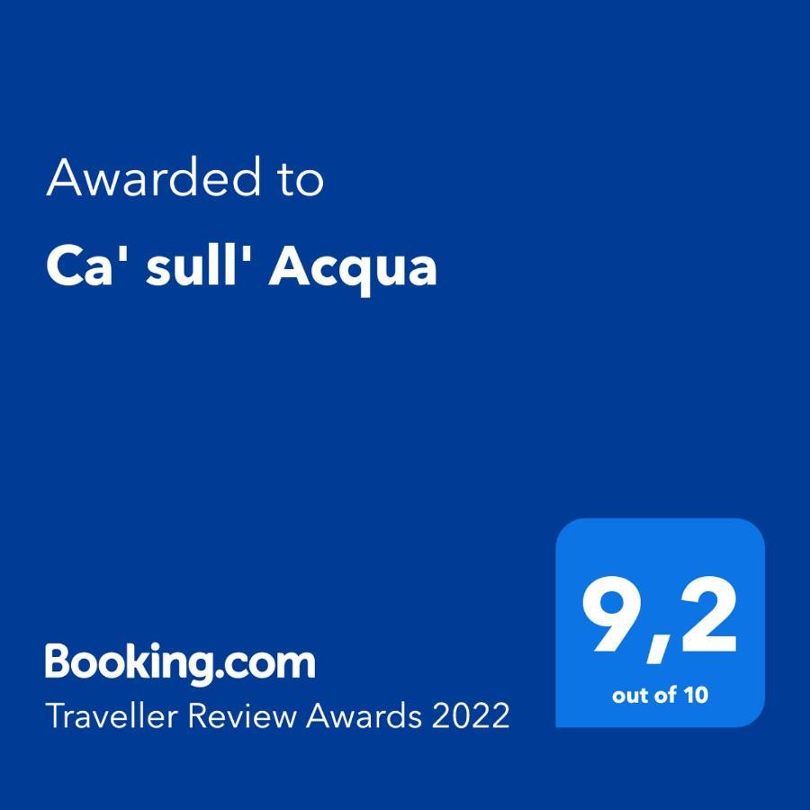 Вилла Ca' Sull' Acqua Венеция Экстерьер фото